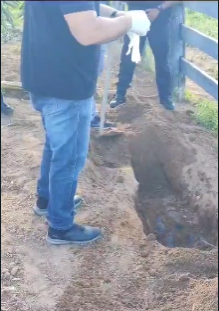 Marido mata esposa e enterra corpo em cova rasa. Criminoso é preso em Comodoro