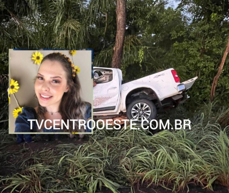 Morre engenheira civil de Pontes e Lacerda vítima de acidente na BR 174