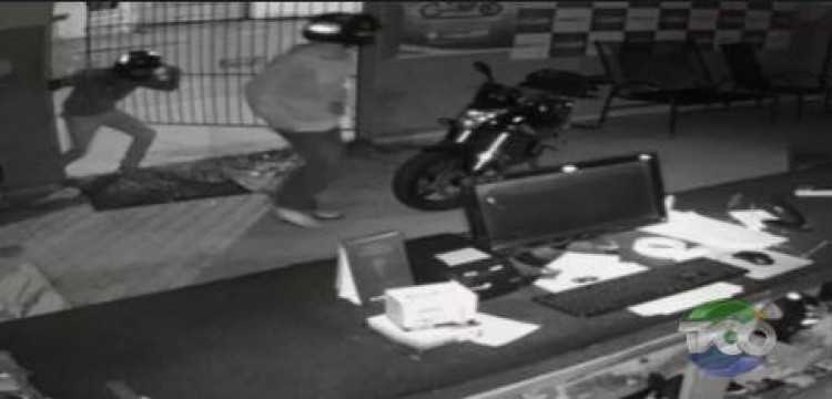 Oficina de motos é invadida durante a madrugada em Pontes e Lacerda