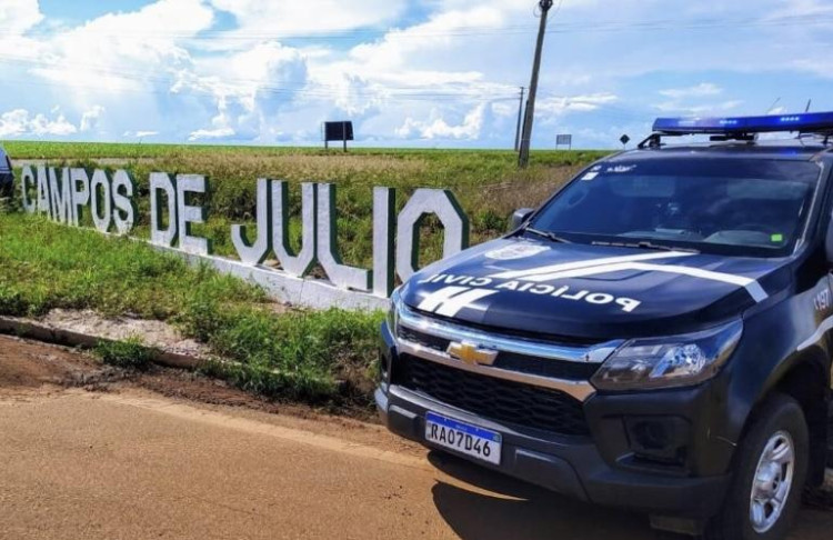 Seis envolvidos em tentativa de homicídio em Campos de Júlio são presos logo após o crime