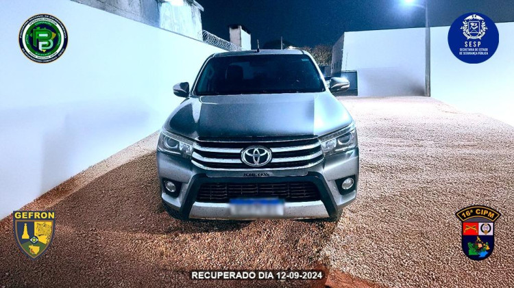 Fronteira: Veja como o GEFRON recuperou um veículo roubado há seis anos