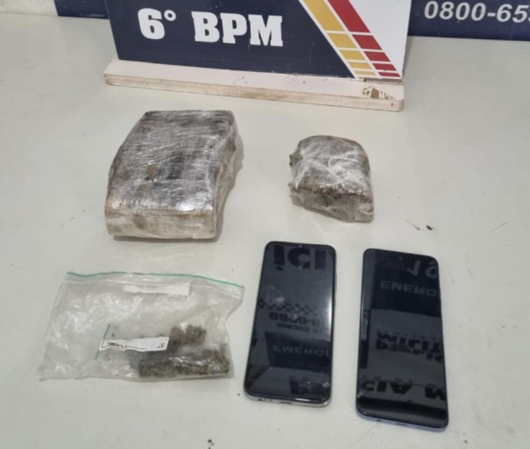Dupla que transportava porções de drogas em carro de aplicativo é presa na MT 343 em Cáceres