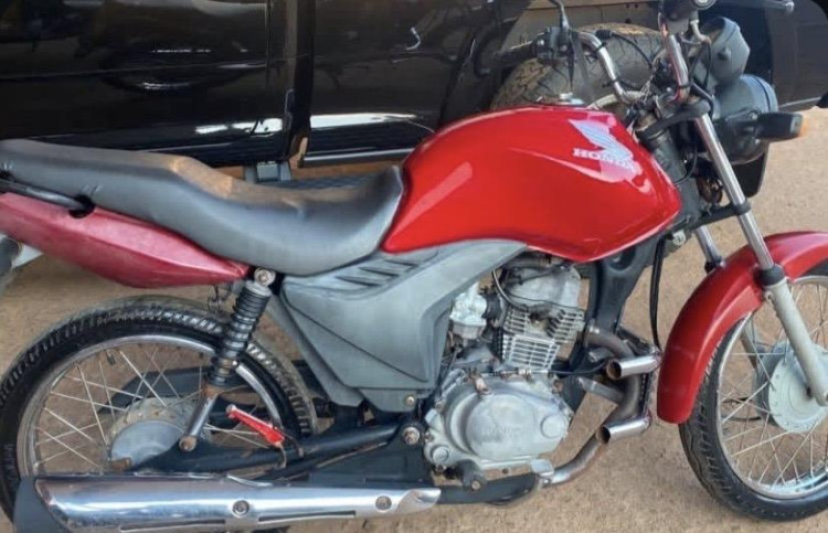 Moto é roubada no hospital Vale do Guaporé em Pontes e Lacerda