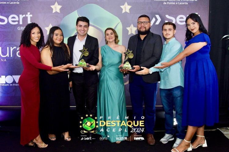 Televisão Centro-Oeste recebe o prêmio destaque 2024