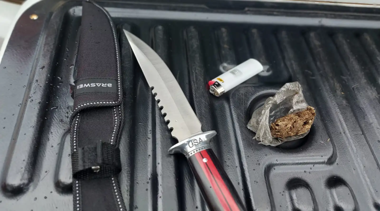 Polícia prende homem por ameaças e posse de drogas em mercado de Conquista do Oeste