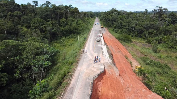 BR-174 continua interditada e sem previsão de liberação