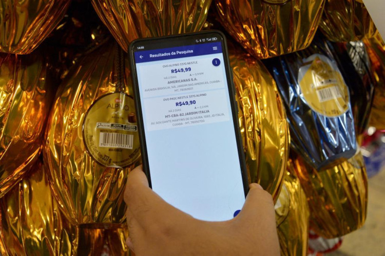 Consumidores podem consultar preços no Nota MT para economizar na Páscoa