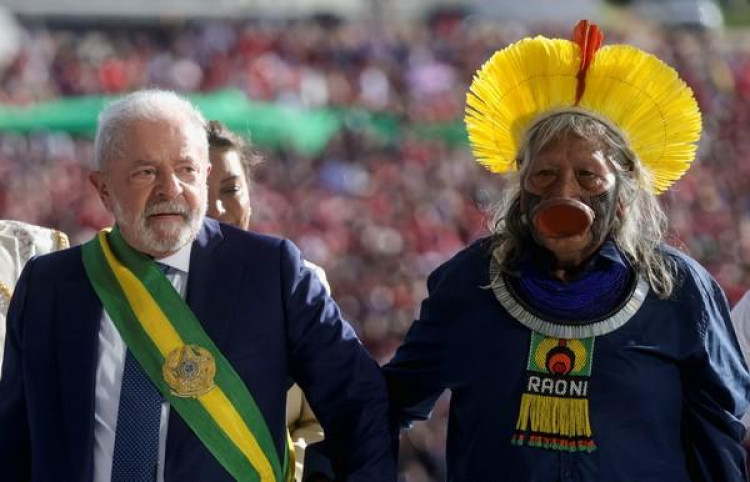 Lula encontra cacique Raoni em MT nesta sexta-feira (04/04)