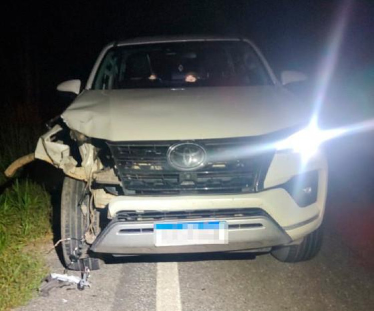 Motociclista morre após colisão com camionete próximo ao distrito de Caramujo em Cáceres