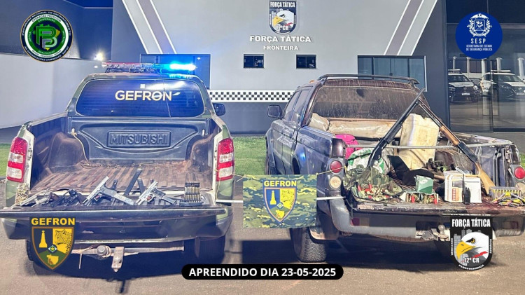 Acusados de homicidio trocam tiros com a policia e dois morrem em Pontes e Lacerda