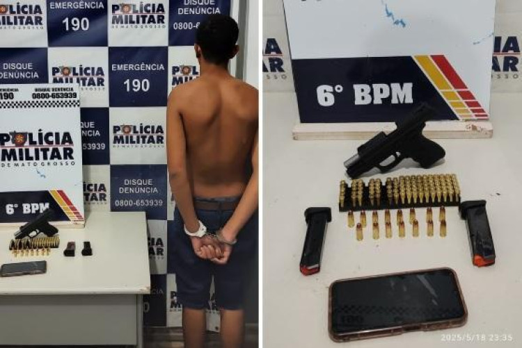 Adolescente apreendido confessa ter guiado atiradores para matarem jovens em conveniência de Cáceres