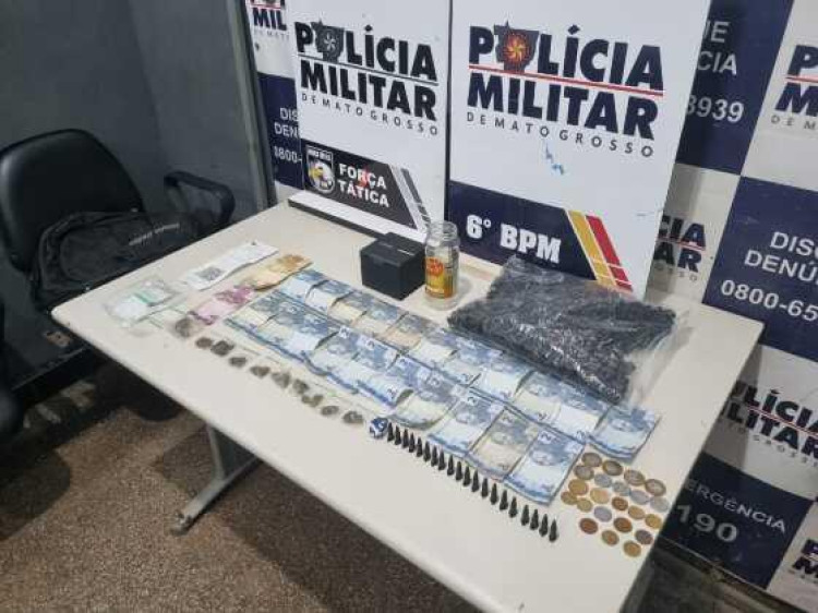 Adolescente é apreendido por tráfico de drogas em Cáceres