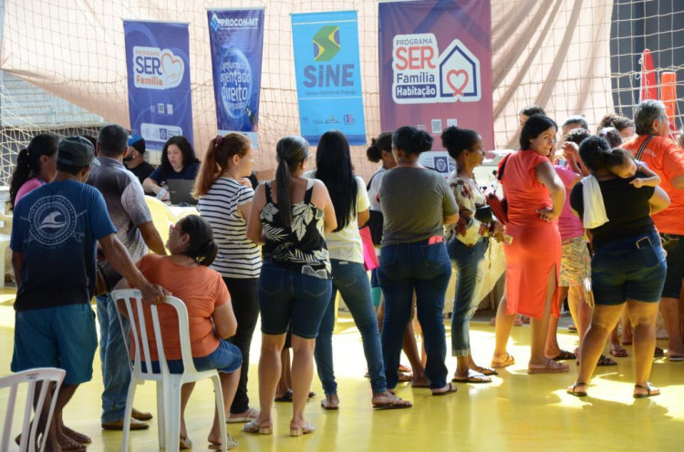 Mutirões da Cidadania movimentam população de Nova Lacerda e Conquista D'Oeste com serviços essenciais e atendimento sociais