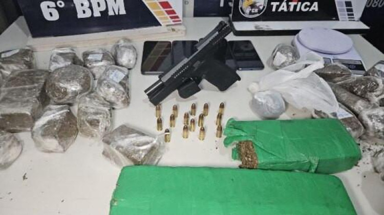Operação conjunta em Cáceres apreende arma e prende suspeito de homicídio em Mirassol D'Oeste
