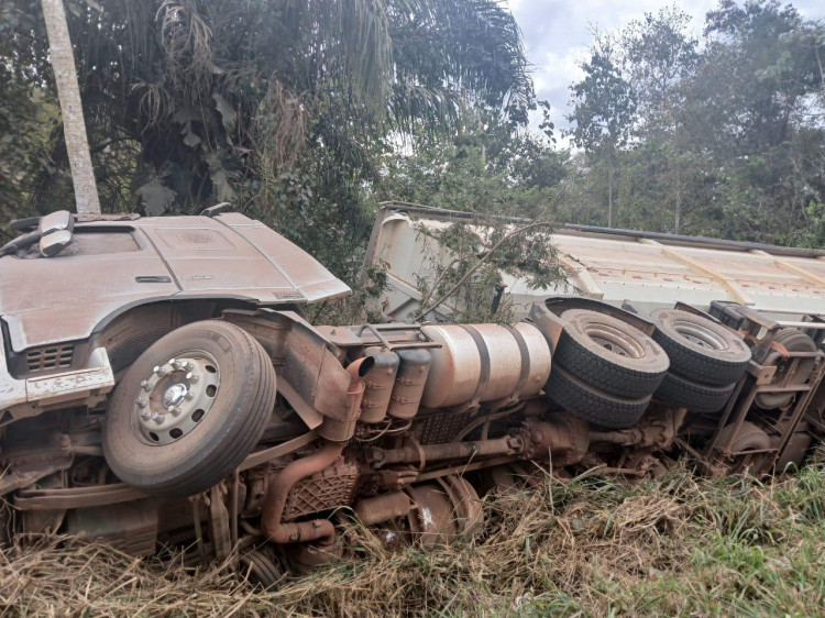 Morador de Pontes e Lacerda em acidente na BR-174