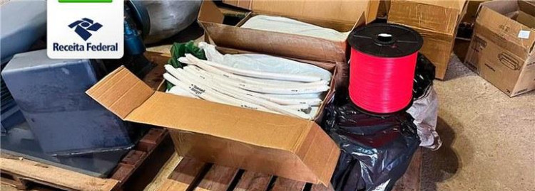 Receita Federal em Cáceres apreende 200 Kg de explosivos em Pontes e Lacerda