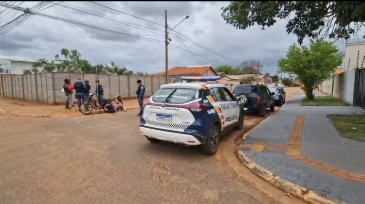 Ciclista ferida em acidente na avenida Marechal Rondon