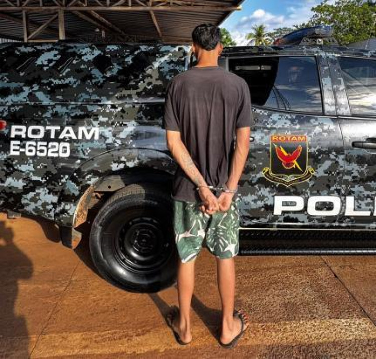 Rotam prende jovem com 13 porções de maconha em Cáceres