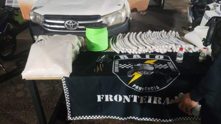 Homem é preso com explosivos durante operação policial em Pontes e Lacerda