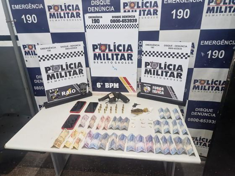 PM desarticula grupo envolvido em atentado e prende três em Cáceres