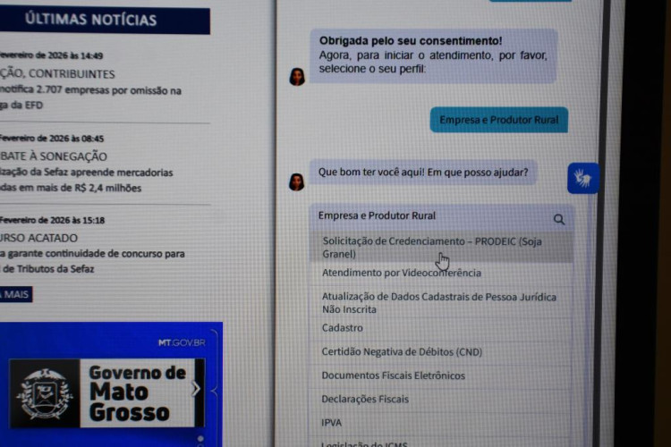 Sefaz informa  a contribuites que pedidos de credenciamento ao Prodeic devem ser feitos exclusivamente de forma digital.