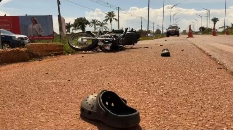 Colisão frontal mata motociclista em Pontes e Lacerda