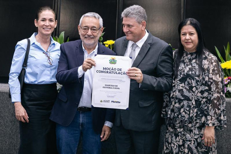 Deputado Valmir Moretto promove homenagem a servidores da Sinfra por contribuição ao progresso de Mato Grosso