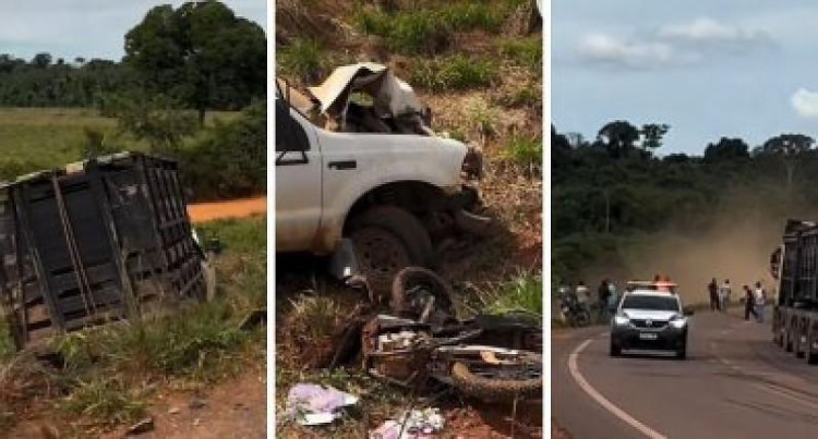 Pai e filha de apenas oito meses perdem a vida em grave colisão na MT-338