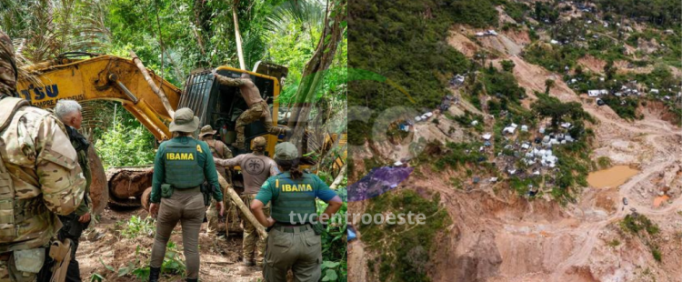 Combate ao garimpo: mais de mil operações já atingiram garimpeiros na terra indígena Sararé