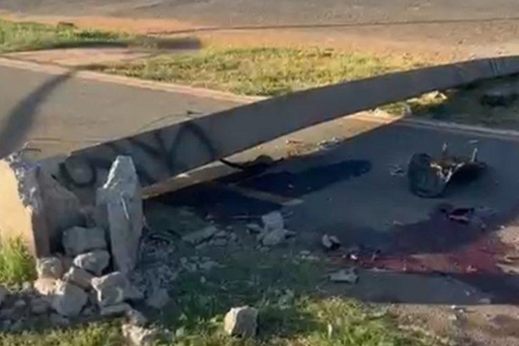 Motociclista morre após colidir em poste em Campo Novo do Parecis