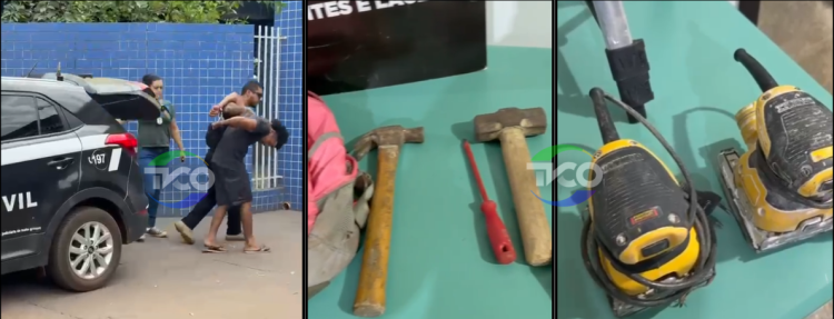 Produtos de origem furtada são apreendidos e foragido da Justiça do Paraná acaba preso em Pontes e Lacerda