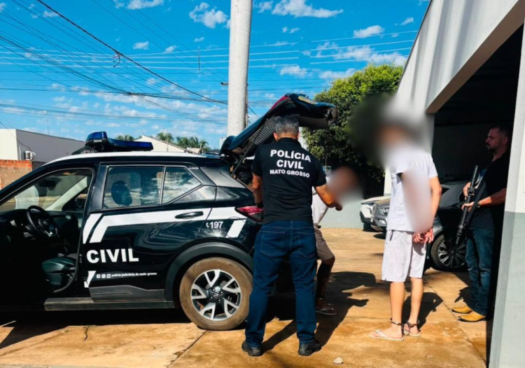 Cinco suspeitos de envolvimento em crimes de tortura, sequestro, cárcere privado e organização criminosa são presos em MT