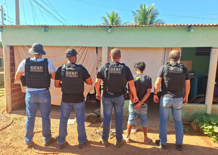 Polícia Civil prende foragido da Operação Laços de Família em Confresa