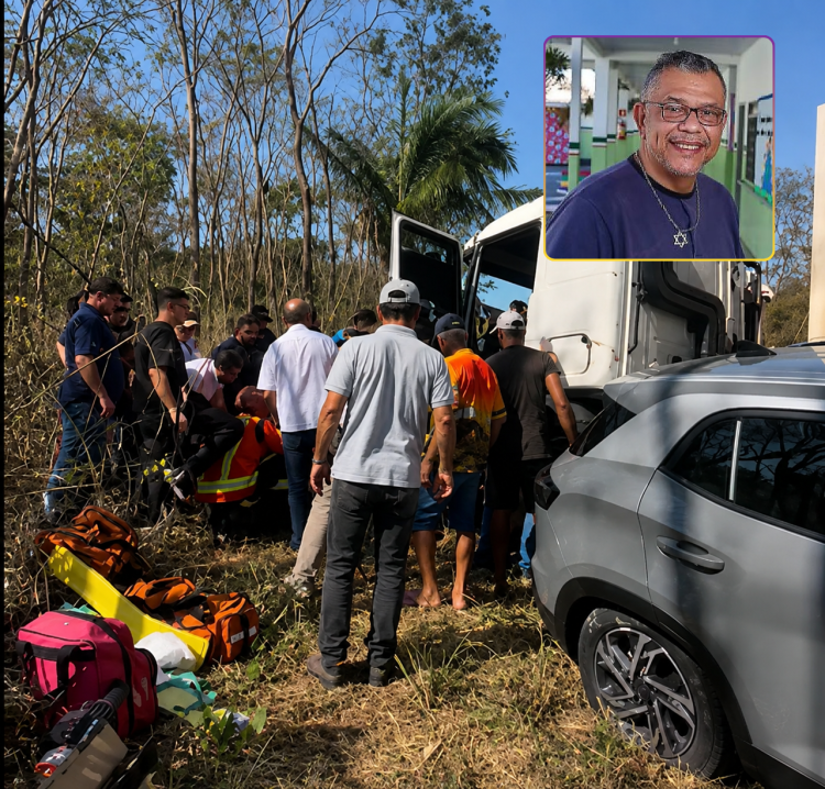 Radialista morre após grave acidente envolvendo três veículos em Mirassol d’Oeste
