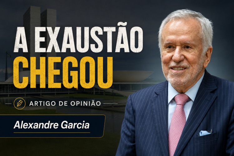 A EXAUSTÃO CHEGOU