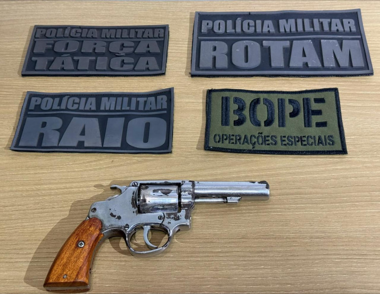Cerco policial termina com apreensão de revólver e três suspeitos conduzidos em Pontes e Lacerda