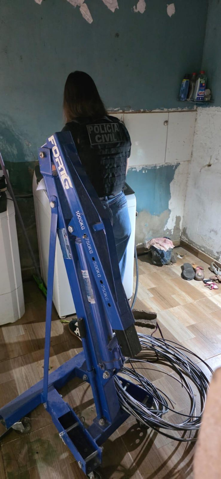 Polícia Civil investiga grupo suspeito de furtar equipamentos de alto valor em propriedades rurais de MT