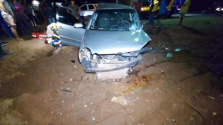 Adolescente embriagado causa acidente grave na BR 174B