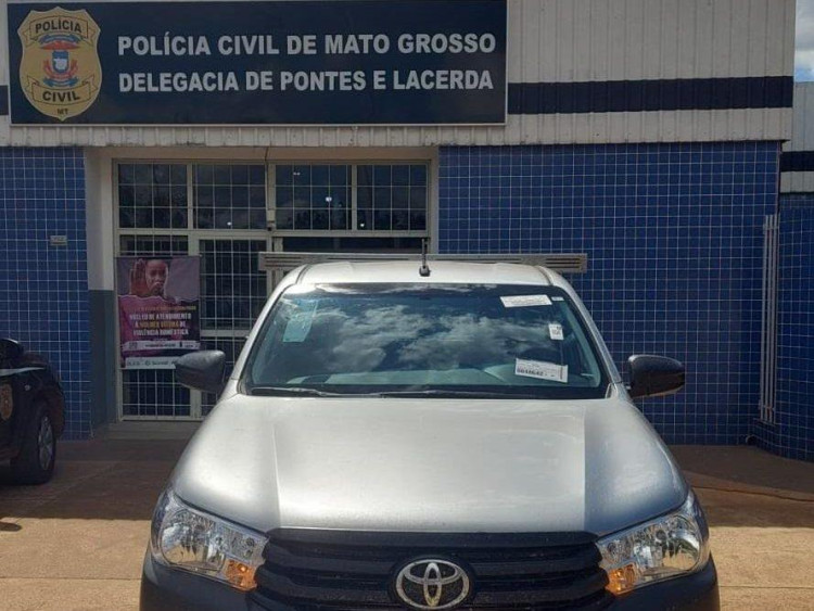 Camionete furtada em Brasnorte é recuperada em Pontes e Lacerda