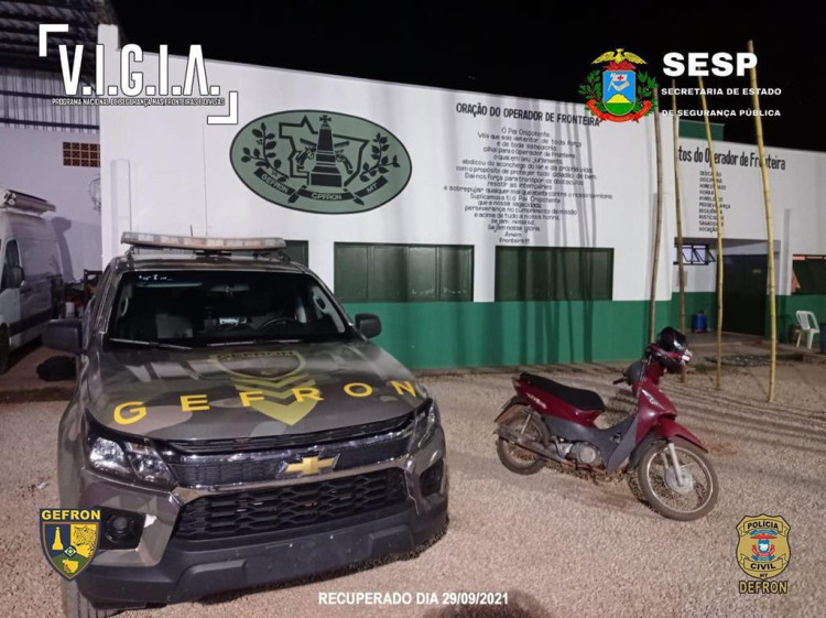 Criminoso foge após roubar celular mas acaba preso pelo Gefron