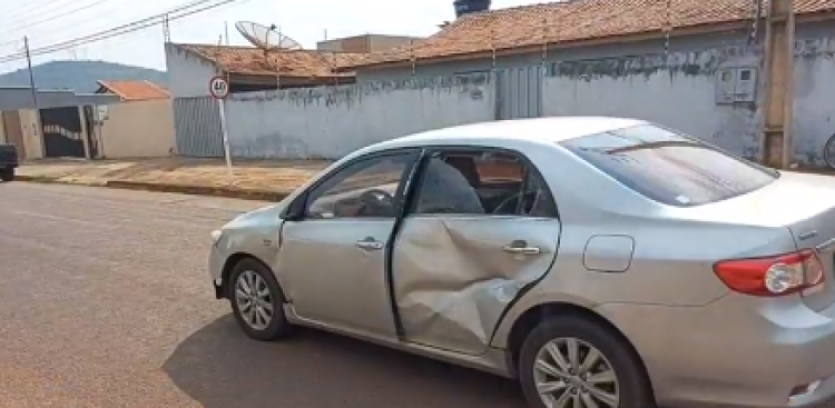 Dois acidentes são registrados no mesmo cruzamento em menos de 24 horas em Pontes e Lacerda