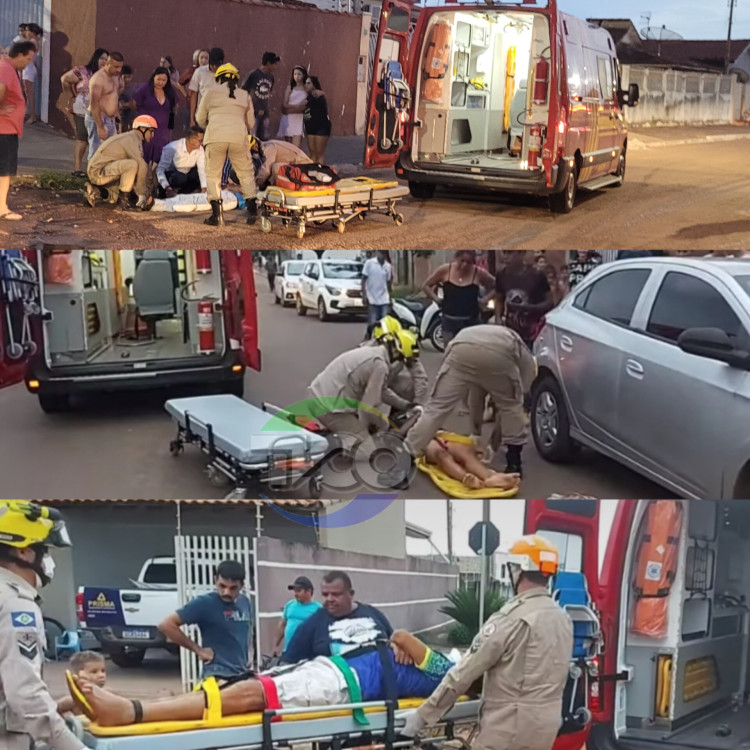 Em menos de uma hora: Três acidentes são registrados em Pontes e Lacerda neste domingo