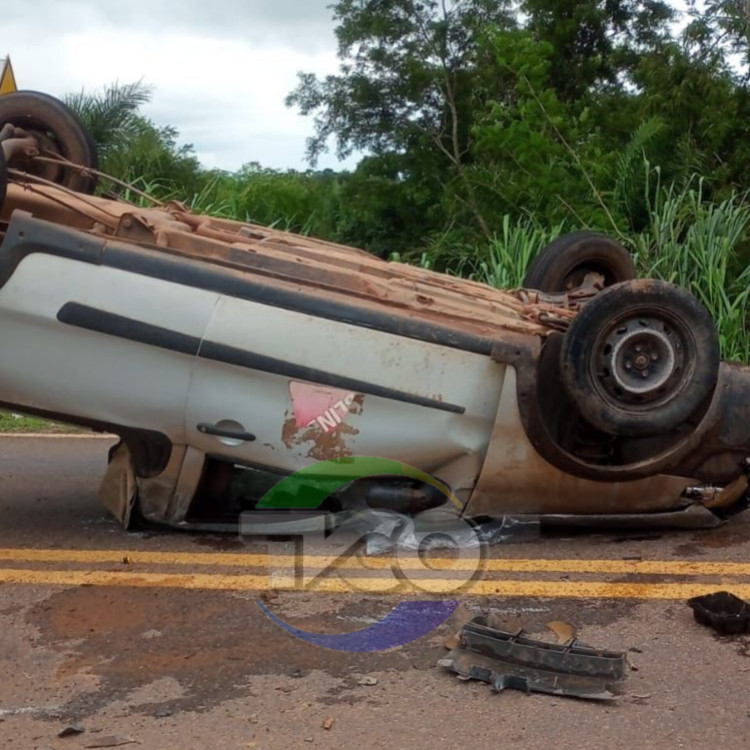 Empresário de Araputanga morre após capotar o veiculo na rodovia MT-175