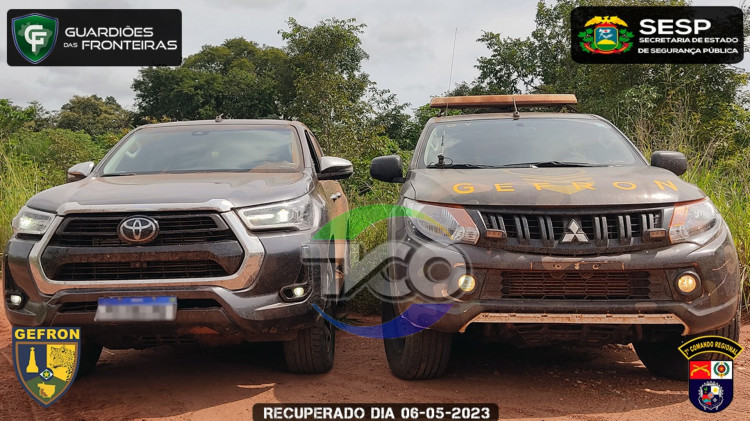 Gefron recupera veículo adulterado