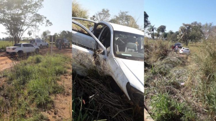 Homem morre após perder controle de carro, e capotar na Serra do Cacho em Mirassol D’Oeste