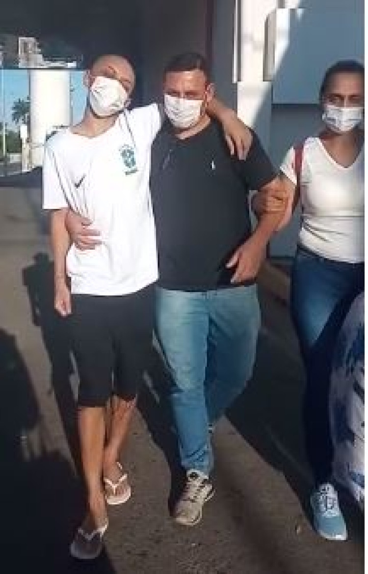 Jogador atropelado em Pontes e Lacerda recebe alta após ficar em estado grave na UTI