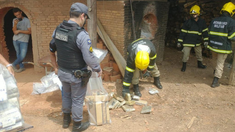 Mais de 700 kg de drogas são incineradas em Pontes e Lacerda