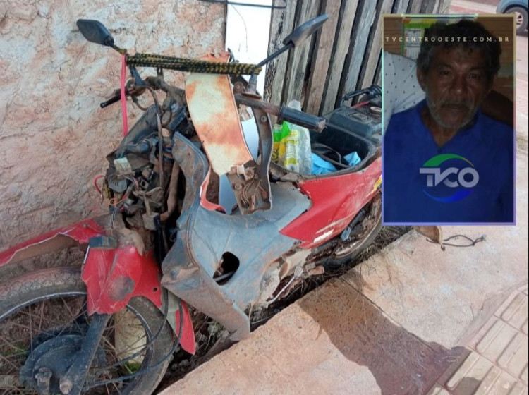 Motociclista morre ao colidir contra caminhão