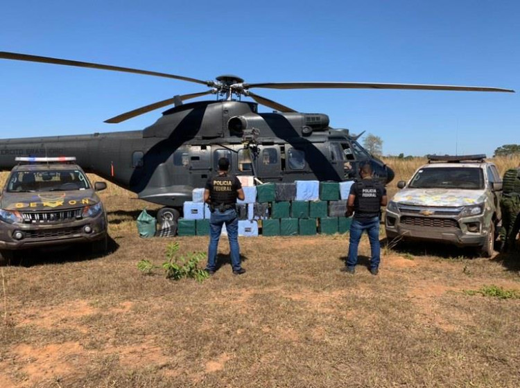 Operação apreende 966 kg de cocaína pura na fronteira
