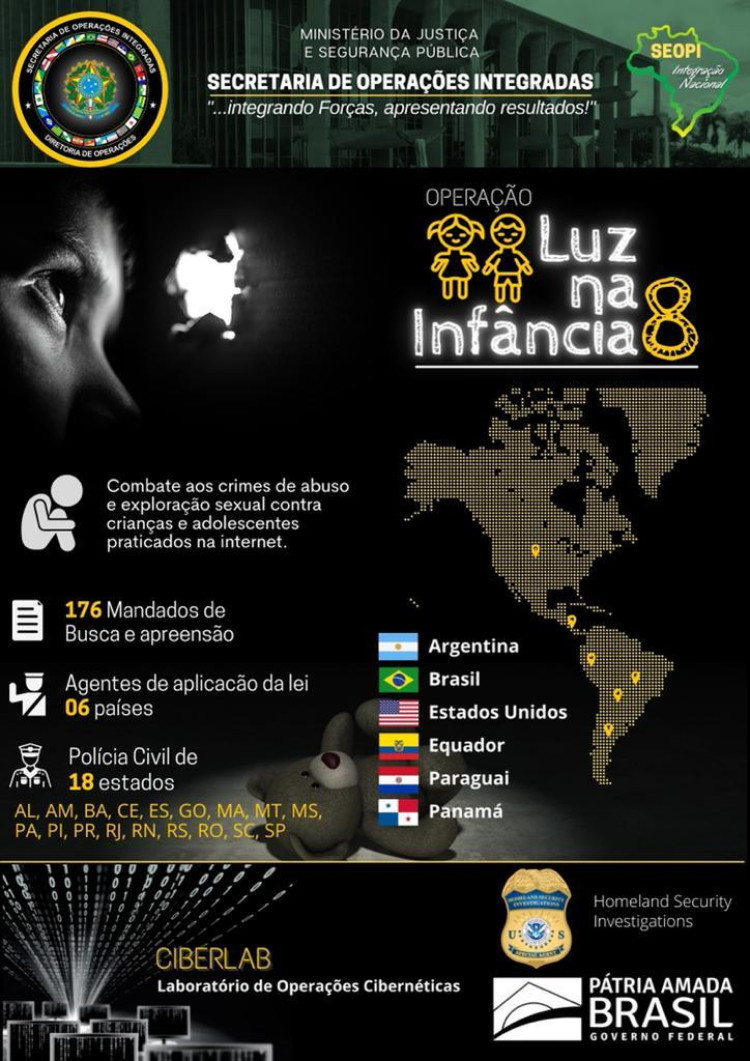 Operação nacional de combate a abuso sexual infantil cumpre mandado em Nova Lacerda